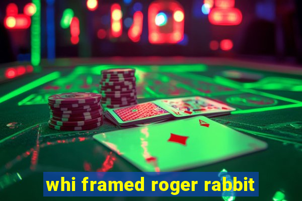 whi framed roger rabbit